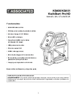 Предварительный просмотр 6 страницы Associated KwikStart ProHD KS400 Operation And Maintenance Manual