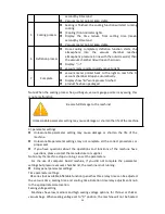 Preview for 22 page of Assum DZ SERIES Operation Manual