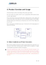 Preview for 10 page of Assun AM-PI2051AN Series Product Manual