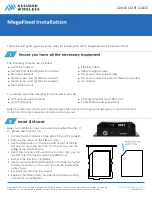 Preview for 1 page of Assured Wireless AW12 MegaFixed Quick Start Manual