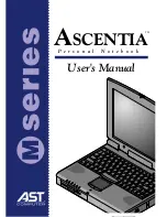 Preview for 1 page of AST Ascentia User Manual