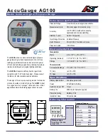 AST Krystal Bond Operating Instructions preview