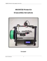 AST2 INVENT3D Disassembly Instructions Manual preview