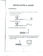 Предварительный просмотр 9 страницы Astak CM-A815 User Manual