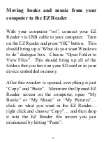 Preview for 17 page of Astak EZ READER User Manual