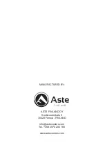 Preview for 12 page of ASTE Heineken Vault User Manual