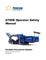 Предварительный просмотр 1 страницы ASTEC Peterson 6700B Operators Safety Manual