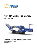 ASTEC Peterson 6710D Operators Safety Manual preview