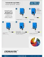 Предварительный просмотр 1 страницы ASTECH CR500 User Manual