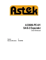ASTEK A33606-PCI-01 User Manual preview