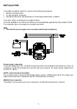 Preview for 5 page of ASTEL LIGHTING LXU01 Operating Instructions Manual