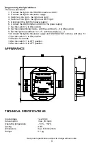 Preview for 8 page of ASTEL LIGHTING LXU01 Operating Instructions Manual