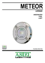 ASTEL LIGHTING METEOR LSR0640 Operating Instructions Manual preview