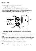 Предварительный просмотр 5 страницы ASTEL LIGHTING METEOR LSR0640 Operating Instructions Manual