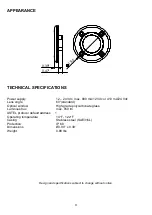 Preview for 9 page of ASTEL LIGHTING METEOR LSR0640 Operating Instructions Manual