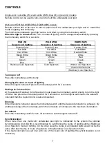 Preview for 7 page of ASTEL LIGHTING METEOR LSR0640EQ Series Operating Instructions Manual