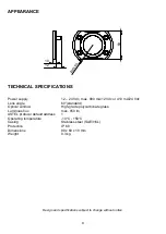 Предварительный просмотр 9 страницы ASTEL LIGHTING METEOR LSR0640EQ Series Operating Instructions Manual