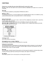 Preview for 7 page of ASTEL LIGHTING METEOR LSR36500 Series Operating Instructions Manual