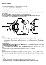 Предварительный просмотр 5 страницы ASTEL MARINE EQUATOR MSR36240P Series Operating Instructions Manual