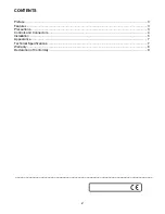 Preview for 2 page of ASTEL EQUATOR MSR0640 Operating Instructions Manual