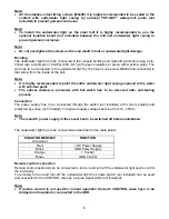 Preview for 6 page of ASTEL EQUATOR MSR0640 Operating Instructions Manual