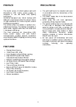 Preview for 3 page of ASTEL LAD1800 Operating Instructions Manual