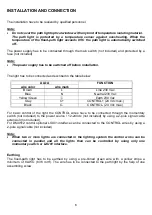 Preview for 6 page of ASTEL LAD1800 Operating Instructions Manual