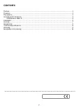 Preview for 2 page of ASTEL MDU13 Operating Instructions Manual