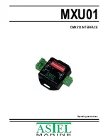 Preview for 1 page of ASTEL MXU01 Operating Instructions Manual