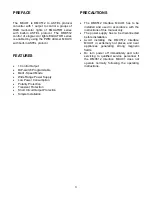 Preview for 3 page of ASTEL MXU01 Operating Instructions Manual