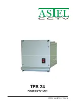 ASTEL TPS 24 Operating Instructions Manual preview