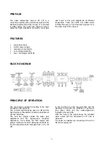 Preview for 3 page of ASTEL TR 101 Operating Instructions Manual