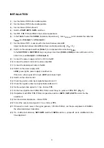 Preview for 6 page of ASTEL TR 101 Operating Instructions Manual