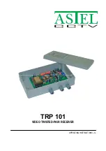 Предварительный просмотр 1 страницы ASTEL TRP 101 Operating Instructions Manual