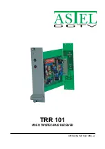 Preview for 1 page of ASTEL TRR 101 Operating Instructions Manual