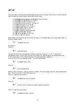 Preview for 8 page of ASTEL TSA 082 Operating Instructions Manual