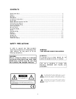 Preview for 2 page of ASTEL TSA 082N Operating Instructions Manual