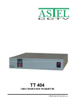 ASTEL TT 404 Operating Instructions Manual preview