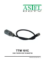 ASTEL TTM 101C Operating Instructions Manual preview