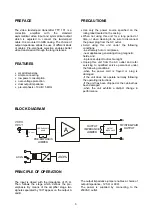 Preview for 3 page of ASTEL TTP 101 Operating Instructions Manual