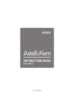 Astell & Kern AK300 User Manual preview