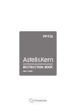 Astell & Kern PPF33 Instruction Manual preview