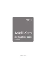 Предварительный просмотр 1 страницы Astell & Kern PPR11 User Manual