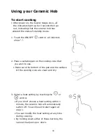 Предварительный просмотр 11 страницы Astivita ASTCER60TOP Instruction Manual