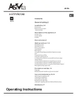 Astivita ASTPYROV60 Operating Instructions Manual preview