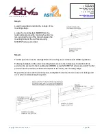 Preview for 28 page of Astivita SPS-270 Installation Instructions And Owner'S Manual