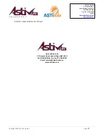 Preview for 38 page of Astivita SPS-270 Installation Instructions And Owner'S Manual