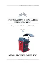 Aston Global AWB-139CML Installation Operation User Manual preview