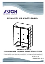 Preview for 1 page of Aston Global Moselle SDR976 Installation And Owner'S Manual