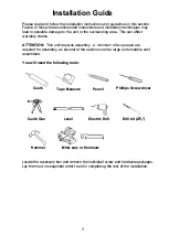 Preview for 5 page of Aston Global Moselle SDR976 Installation And Owner'S Manual